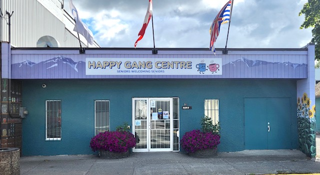 Happy Gang Building entrance.